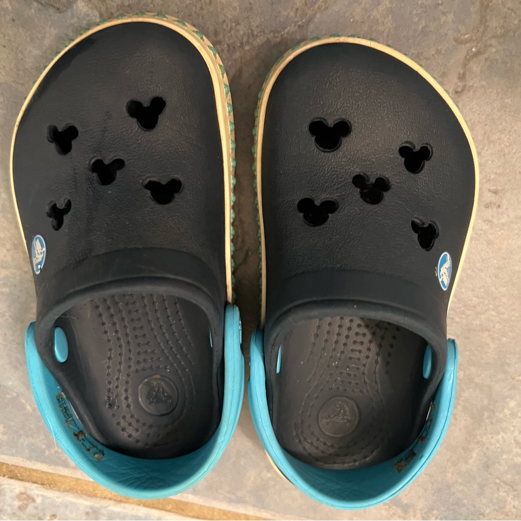 Mickey Crocs.
